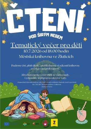 večer plný čtení a her